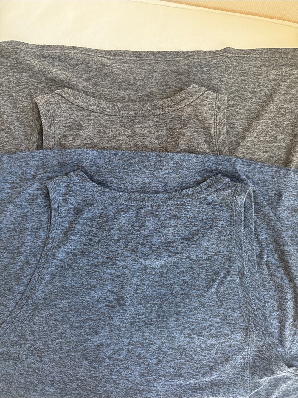 Outdoor Voices Blue & Gray Cloud Knit Tank Bundle Size L - Picture 8 of 8